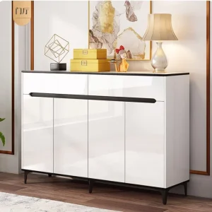 Tủ Lối Vào Cao Cấp Tủ Giày Nhà Công Suất Lớn Tổ Chức Đa Năng Vào Tường Gần Tủ Ban Công Tủ Bảo Quản - Hình 4