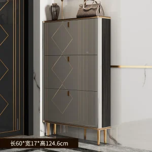 Tủ Lối Vào Hội Trường Giày Hộp Đứng Tủ Đựng Tiết Kiệm Không Gian Tủ Giày Kệ Trưng Bày Porta Zapatos Đồ Nội Thất Gia Đình YX50SC - Hình 2