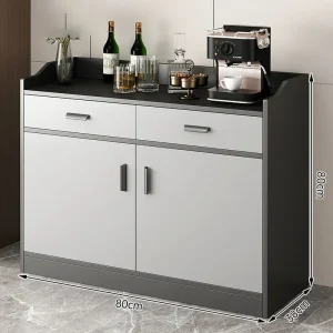 Tủ Lối Vào Mở Tủ Phòng Khách Hồ Sơ Hộp Bảo Quản Tủ Phòng Tắm Đầu Giường Tủ Armadi Aperti Nội Thất Gia Đình XY50LRC - Hình 4
