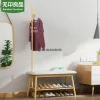 Tủ Lối vào phong cách Châu Âu với giày thay đổi hộ gia đình lối vào nhỏ phân giày lối vào Tủ giày ngồi hiên móc treo quần áo