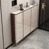 Tủ Lớn phong cách Châu Âu phòng khách kệ giày lối vào hành lang Tủ dung lượng lớn phân vùng tới hạn Tủ giày hiện đại