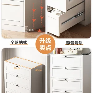Tủ Ngăn Kéo Phòng Khách Phòng Ngủ Tủ Chứa Đồ Tủ Ngăn Kéo Tủ Lối Vào - Hình 3