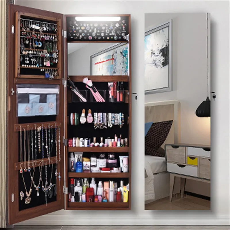 Tủ Nhà Cloakroom Gương Tủ Cửa Hàng Quần Áo Phòng Khách Gương Treo Tường Có Đèn Đơn Giản Phòng Ngủ Hiện Đại Gương Dài - Hình 3 Tủ Nhà Cloakroom Gương Tủ Cửa Hàng Quần Áo Phòng Khách Gương Treo Tường Có Đèn Đơn Giản Phòng Ngủ Hiện Đại Gương Dài - Hình 3