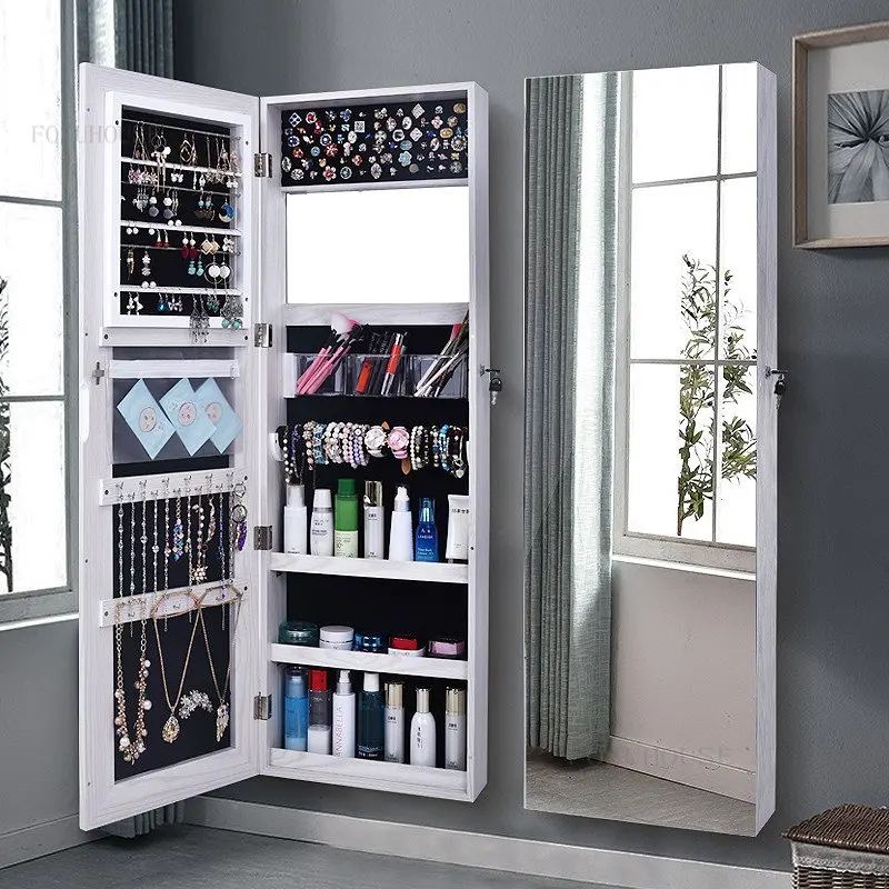 Tủ Nhà Cloakroom Gương Tủ Cửa Hàng Quần Áo Phòng Khách Gương Treo Tường Có Đèn Đơn Giản Phòng Ngủ Hiện Đại Gương Dài Tủ Nhà Cloakroom Gương Tủ Cửa Hàng Quần Áo Phòng Khách Gương Treo Tường Có Đèn Đơn Giản Phòng Ngủ Hiện Đại Gương Dài