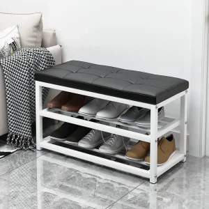 Tủ Nhà Giường Cấp Mặc Giày Phân Bảo Quản Sofa Phân Nhiều Lớp Tủ Giày Hình Chữ Nhật Còn Lại Cửa Phân - Hình 2