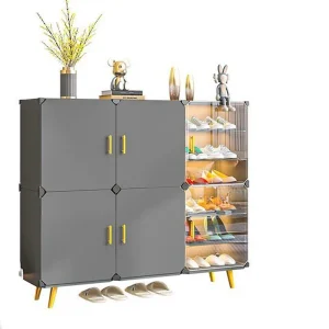 Tủ Nội Thất Gia Đình Hiện Đại Giày Tủ Tổ Chức Cho Phòng Tủ Hành Lang Lối Vào Kệ Giày Lớp Chống Bụi