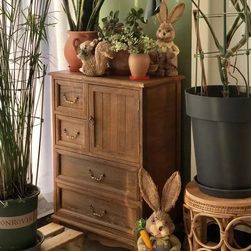 Tủ Nước Mỹ Tủ Gỗ Chắc Chắn Loại Ngăn Kéo Phòng Khách Tủ Bảo Quản Vintage Bên Tủ Cổ Trang Trí Tủ Nước Mỹ Tủ Gỗ Chắc Chắn Loại Ngăn Kéo Phòng Khách Tủ Bảo Quản Vintage Bên Tủ Cổ Trang Trí