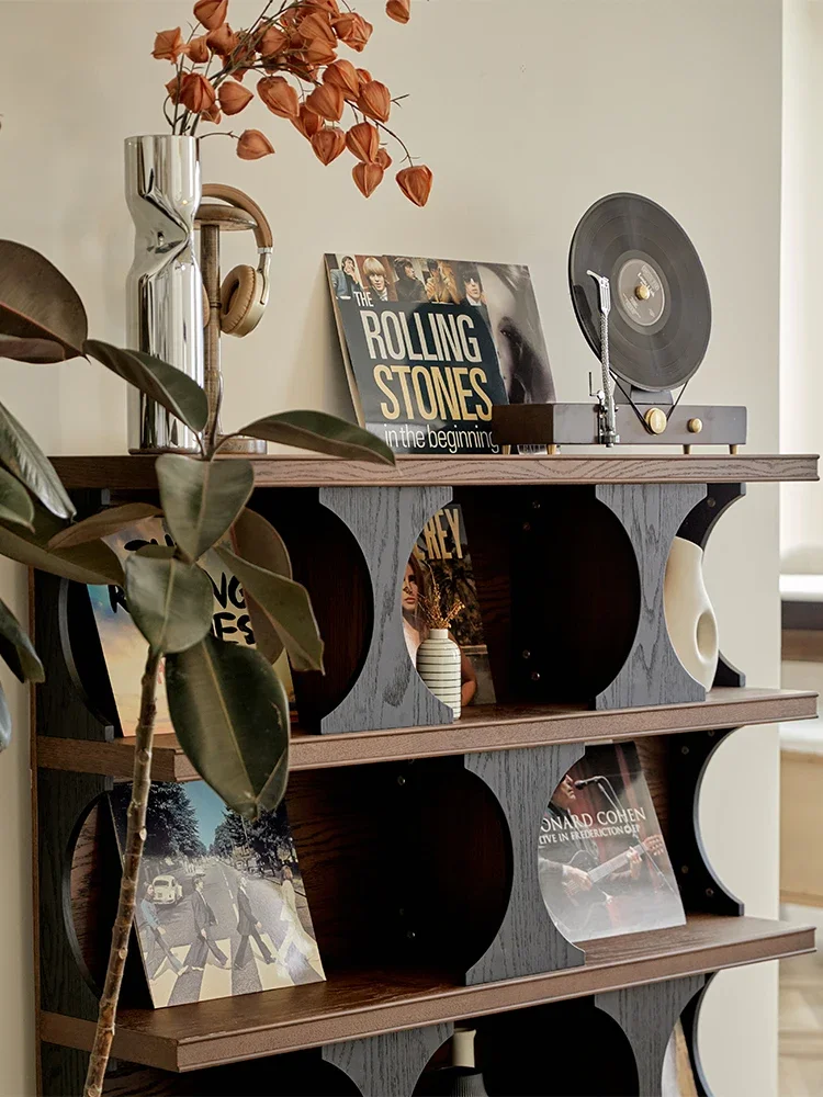 Tủ Pháp Retro Gỗ Rắn Tủ Sách Ngắn Tủ Lắp Ráp Nửa Bức Tường Phòng Khách Bên Tủ - Hình 4 Tủ Pháp Retro Gỗ Rắn Tủ Sách Ngắn Tủ Lắp Ráp Nửa Bức Tường Phòng Khách Bên Tủ - Hình 4