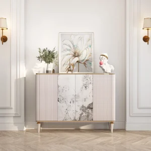 Tủ Pháp Sang Trọng Phong Cách Nhập Tủ Giày Cửa Lối Vào Cổng Tủ Italy Đá Tấm Tủ Bảo Quản