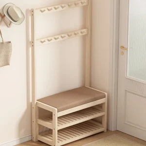 Tủ phong cách Châu Âu Giày Tủ Bảo Quản Giày Phòng Khách Kệ Màn Hình Băng Ghế Dự Bị Quần Áo Cao Cấp Archivadores Nội Thất Gia Đình - Hình 4