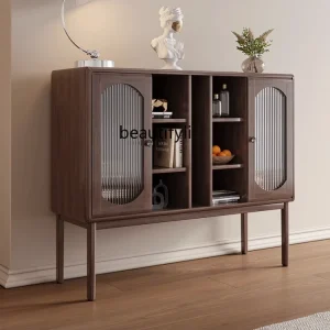Tủ phong cách Châu Âu Gỗ Chắc Chắn Tay Cầm Bàn Mới Phong Cách Trung Hoa Tường Phòng Khách Đồ Curio Tủ Lối Vào Hội Trường Nhà Hành Lang Đồ Nội Thất - Hình 2