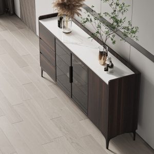 Tủ phong cách châu Âu phiến đá Tủ rượu Tủ rượu phòng khách hiện đại Italy Tủ đồ lớn dựa vào tường hộ gia đình bằng đá