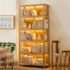 Tủ phong cách Châu Âu Salon Tủ Khử Trùng Đựng Thức Ăn Bông Tai Sang Trọng Phối Giá Đỡ Vườn Phòng Khách Tủ Đầu Giường Vitrina Nội Thất Gia Đình