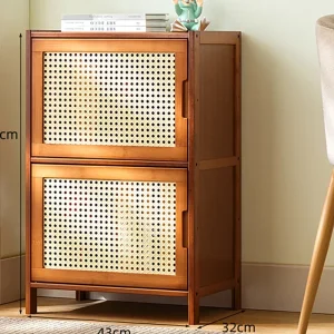 Tủ Phòng Đựng Thức Ăn Nhà Để Xe Tủ Sách Phòng Khách Nhà Bếp Hiện Đại Tủ Treo Tường Di Động Rượu Nước Hoa Trang Sức Vitrina Nội Thất Gia Đình - Hình 4