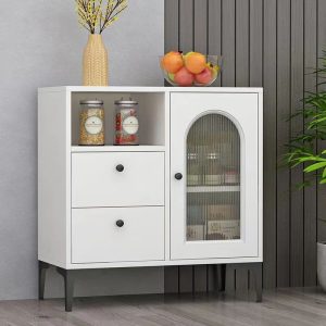 Tủ Phòng khách phòng ăn Tủ phụ 1 vách Tủ bếp chung cư nhỏ Tủ bát Tủ thấp Tủ kết hợp Tủ chè Tủ locker - Hình 2