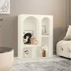 Tủ Phòng Khách Sắp Xếp Mdf Trắng Thủ Công Hiện Đại Tủ Bảo Quản Đen Màn Hình Muebles Salon Nhà Hộp Đựng Sống