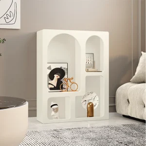Tủ Phòng Khách Sắp Xếp Mdf Trắng Thủ Công Hiện Đại Tủ Bảo Quản Đen Màn Hình Muebles Salon Nhà Hộp Đựng Sống