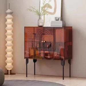 Tủ Phòng Khách Thường Trực Phòng Ngủ Đa Năng Tủ Trưng Bày Nhà Tổ Chức Meuble Nội Thất phong cách Châu Âu - Hình 2