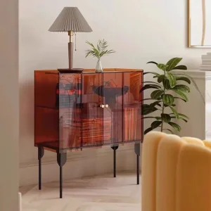 Tủ Phòng Khách Thường Trực Phòng Ngủ Đa Năng Tủ Trưng Bày Nhà Tổ Chức Meuble Nội Thất phong cách Châu Âu - Hình 3