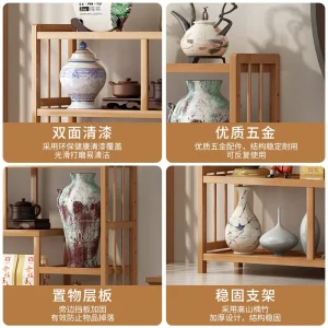 Tủ Phòng Khách Tủ Đồ Nội Thất Giá Tủ Quần Áo Tủ Sách Tủ Kệ Trung Quốc Kệ Sách 2023 Gabinete Librero - Hình 3