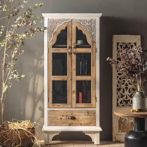 Tủ Phòng Khách Tủ Đứng phong cách Châu Âu Cao Cấp Sắp Xếp Tủ Vintage Màn Hình Szafki Làm Salonu Đồ Nội Thất Phòng Ngủ
