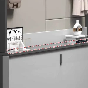 Tủ Phòng Khách Tủ Giày Bằng Gỗ Đơn Giản Lối Vào Giày Siêu Mỏng Đơn Giản Szafki Na Buty Nội Thất Hội Trường - Hình 4