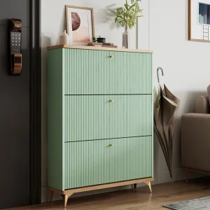 Tủ Phòng Khách Tủ Giày Entryway Giá Để Giày Hiện Đại Meuble De Rangement Tủ Trưng Bày Nội Thất Phòng Khách XF30XP - Hình 3