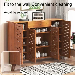 Tủ Phòng Khách Tủ Giày Giá Kệ Phòng Ngủ KItaly Túc Xá Giày Gỗ Tủ Quần Áo Dọc Zapatero Nội Thất Phòng Khách - Hình 2