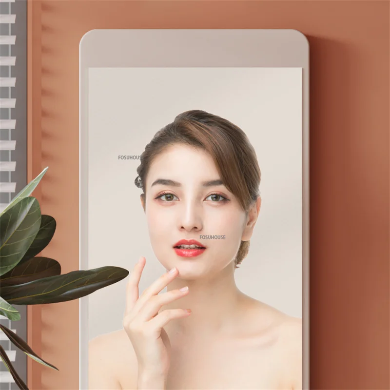 Tủ Phòng ngủ Gương toàn thân Gương trang điểm vô hình Trượt để đóng Lối vào treo tường Gương lắp có bảng lỗ đựng đồ - Hình 4 Tủ Phòng ngủ Gương toàn thân Gương trang điểm vô hình Trượt để đóng Lối vào treo tường Gương lắp có bảng lỗ đựng đồ - Hình 4