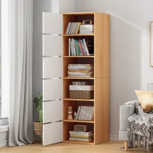 Tủ Phòng Ngủ Tủ Quần Áo Hộ Gia Đình Đơn Giản Ngăn Kéo Tường Phòng Khách Tầng Tủ Nhỏ Tủ Thay Đồ - Hình 4