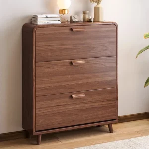 Tủ Phụ Trợ Thoải Mái Tủ Giày Đứng Gỗ phong cách Châu Âu Tủ Giày Hiện Đại Đơn Giản Sân Meuble De Rangement Nội Thất Ban Công - Hình 2