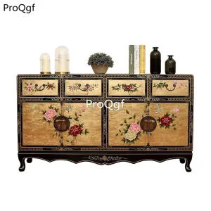 Tủ Prodgf 1 Cái Một Bộ Tủ Gia Đình Sáng Tạo Truyền Thống Trung Quốc - Hình 4