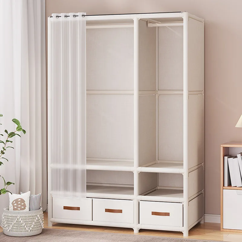 Tủ quần áo đơn giản có ngăn kéo Phòng nhỏ cho thuê Phòng có giá tủ quần áo chắc chắn Tủ quần áo đơn giản có ngăn kéo Phòng nhỏ cho thuê Phòng có giá tủ quần áo chắc chắn