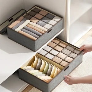 Tủ Quần Áo Quần Lót Ngăn Kéo Có Nắp Tất Áo Ngực Hộp Bảo Quản Tủ Quần Áo Quần Áo Ngăn Kéo Tủ Ban Tổ Chức - Hình 3
