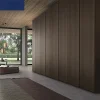 Tủ quần áo tích hợp toàn bộ ngôi nhà tùy chỉnh hiện đại sang trọng áo khoác gỗ nguyên khối phòng ngủ Tủ quần áo mở