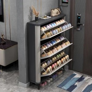 Tủ Quần Áo Tủ Giày Trưng Bày Góc Phòng Ngủ Phòng Khách Tủ Bảo Quản Zapatero De Madera Nội Thất Phòng Khách - Hình 2