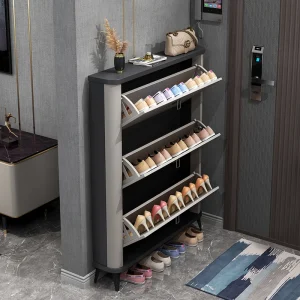 Tủ Quần Áo Tủ Giày Trưng Bày Góc Phòng Ngủ Phòng Khách Tủ Bảo Quản Zapatero De Madera Nội Thất Phòng Khách - Hình 3