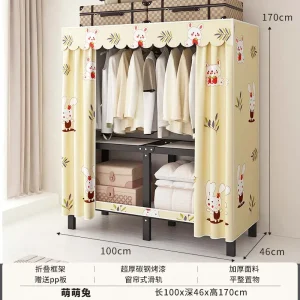 Tủ Quần Áo Tủ Quần Áo Mô Đun Ngực Tủ Quần Áo Nhà Bếp Bảo Quản Mở Tủ Quần Áo Tủ Vải Kid Muebles Phòng Khách Tủ - Hình 4