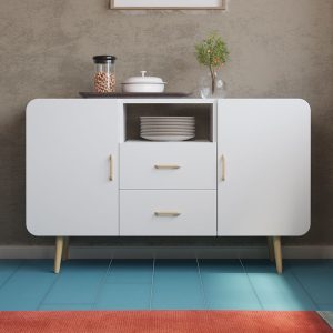 Tủ rượu tủ búp phê tủ nhà hiện đại đa chức năng đơn giản kết hợp tủ tủ búp phê phòng khách tủ đựng đồ - Hình 3