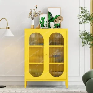 Tủ sách sắt, Tủ đựng đồ cửa kính, Tủ đựng đồ gia đình, Tủ hẹp, phòng khách, Tủ đựng đồ tầng - Hình 2