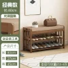 Tủ SH 2023 Năm Mới AOLIVIYA Nhiều Lớp Phân Cửa Đổi Giày Ghế Có Thể Ngồi Trong Tủ Giày Phòng Khách gỗ Chắc Chắn Si