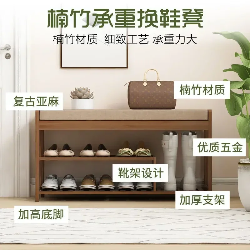 Tủ SH 2023 Năm Mới AOLIVIYA Nhiều Lớp Phân Cửa Đổi Giày Ghế Có Thể Ngồi Trong Tủ Giày Phòng Khách gỗ Chắc Chắn Si - Hình 3 Tủ SH 2023 Năm Mới AOLIVIYA Nhiều Lớp Phân Cửa Đổi Giày Ghế Có Thể Ngồi Trong Tủ Giày Phòng Khách gỗ Chắc Chắn Si - Hình 3