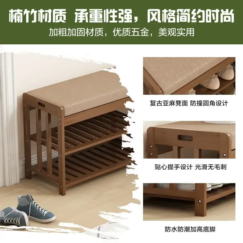Tủ SH 2023 Năm Mới AOLIVIYA Nhiều Lớp Phân Cửa Đổi Giày Ghế Có Thể Ngồi Trong Tủ Giày Phòng Khách gỗ Chắc Chắn Si - Hình 4 Tủ SH 2023 Năm Mới AOLIVIYA Nhiều Lớp Phân Cửa Đổi Giày Ghế Có Thể Ngồi Trong Tủ Giày Phòng Khách gỗ Chắc Chắn Si - Hình 4