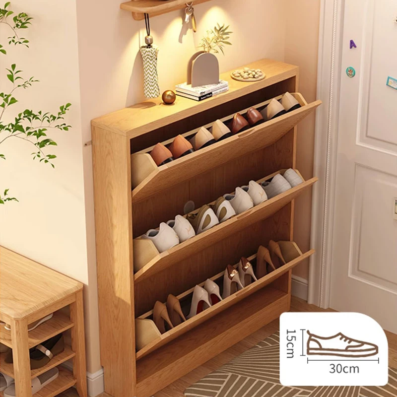 Tủ Siêu Mỏng Gỗ Chắc Chắn Tủ Giày Xoay Cửa Hẹp Tủ Giày Căn Hộ Nhỏ Sapateira Nội Thất Gia Đình WKSC - Hình 2 Tủ Siêu Mỏng Gỗ Chắc Chắn Tủ Giày Xoay Cửa Hẹp Tủ Giày Căn Hộ Nhỏ Sapateira Nội Thất Gia Đình WKSC - Hình 2