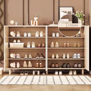 Tủ Slim Hộp Đựng Tủ Giày Hộp Bảo Quản Tủ Quần Áo Tổ Chức Hẹp Dọc Giày Porta Zapatos Đồ Nội Thất Gia Đình YX50SC - Hình 2