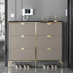 Tủ Thiết Kế Nhà Tổ Chức Giày Tủ Lối Vào Gỗ Tủ Quần Áo Giày Lối Vào Nội Thất Hội Trường Meuble De Rangement Nội Thất Nhà - Hình 2