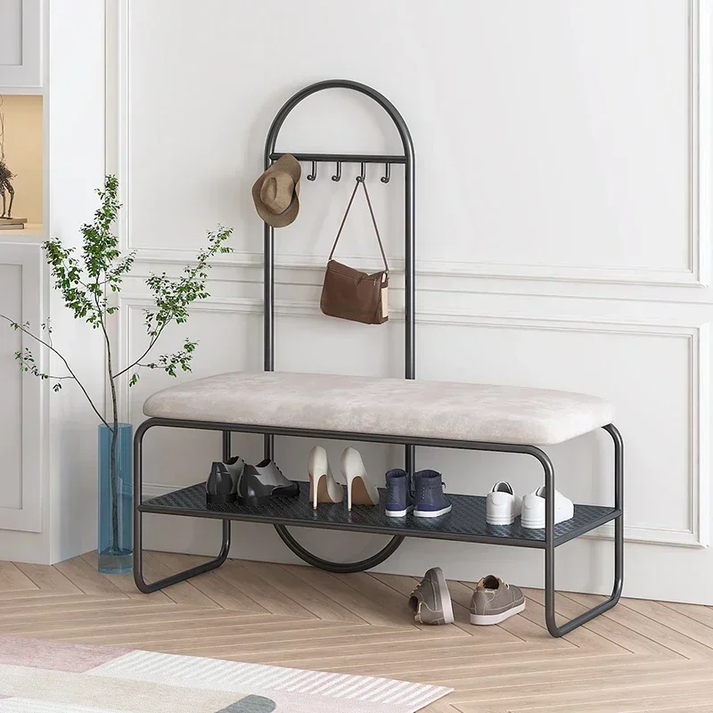 Tủ Tối Giản Giày Băng Ghế Dự Bị Với Băng Ghế Dự Bị Dọc Lối Vào Tủ Giày Chống Bụi Dụng Cụ Scarpiere Lối Vào Nội Thất Phòng - Hình 2 Tủ Tối Giản Giày Băng Ghế Dự Bị Với Băng Ghế Dự Bị Dọc Lối Vào Tủ Giày Chống Bụi Dụng Cụ Scarpiere Lối Vào Nội Thất Phòng - Hình 2