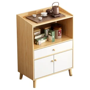 Tủ trà, phòng khách, Tủ đựng đồ đơn giản, Tủ đựng đồ, bàn trà đơn giản, Tủ trà gia đình, giá để đồ