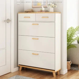 Tủ Trắng Tủ Giày Nhà Tổ Chức Ban Công Nộp Hồ Sơ Giày Kệ Hành Lang Lối Vào Mặc Đồ Nội Thất Thư Viện