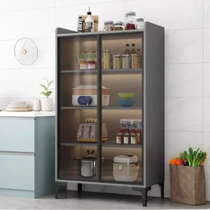 Tủ Trưng Bày Góc Kính Thư Viện Tủ Bảo Quản Phòng Tắm Hẹp Thanh Nội Thất Cajonera XY50LRC - Hình 2